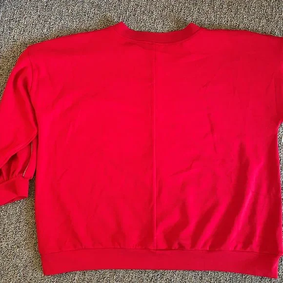 ALFANI Top Real Red Size 3X - Picture 2 of 6
